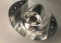CNC de AXIS de la tolerancia de 0.1m m 5to que trabaja a máquina la galjanoplastia de cromo de acero inoxidable de 412 SUS